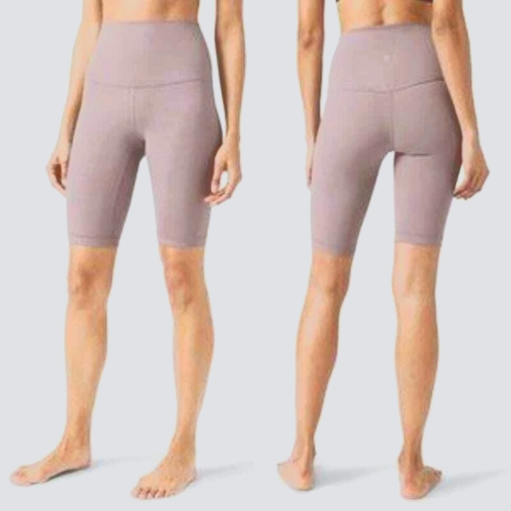 NWOT Lululemon Align shorts 10",Super-High rise,Violet Verbena